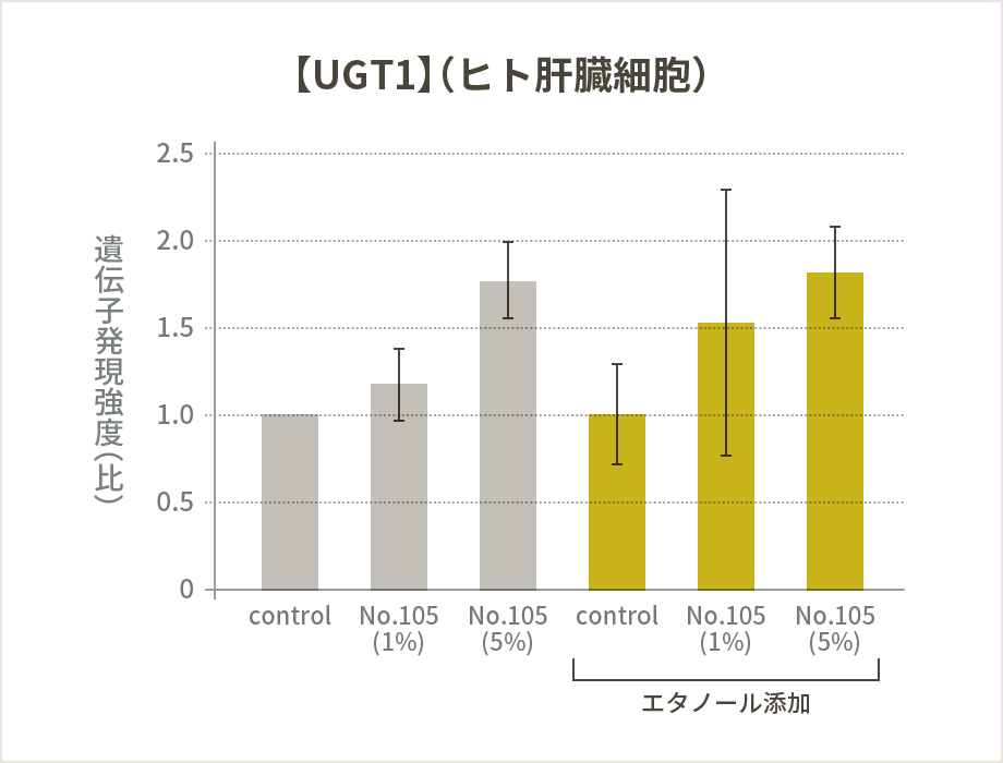 【UGT1】（ヒト肝臓細胞）